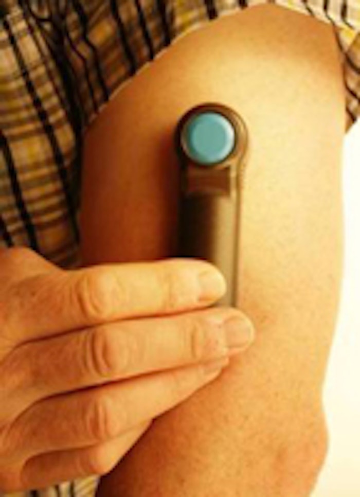 Hollow microstructured transdermal system