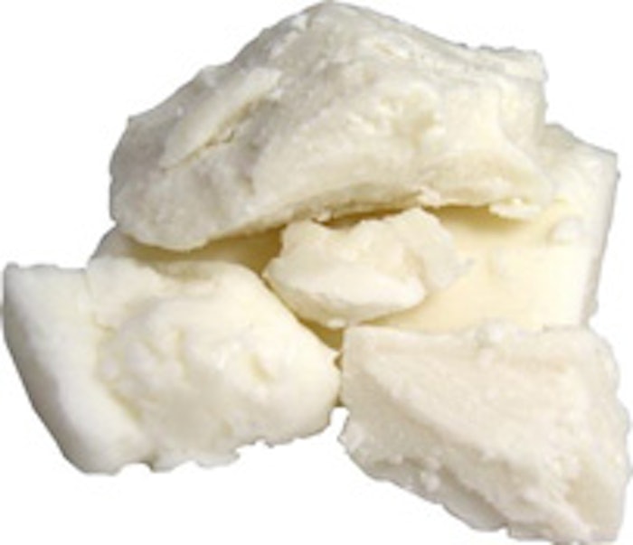 Unrefined shea butter