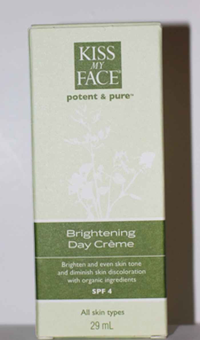 Kiss My Face Brightening Day Crème