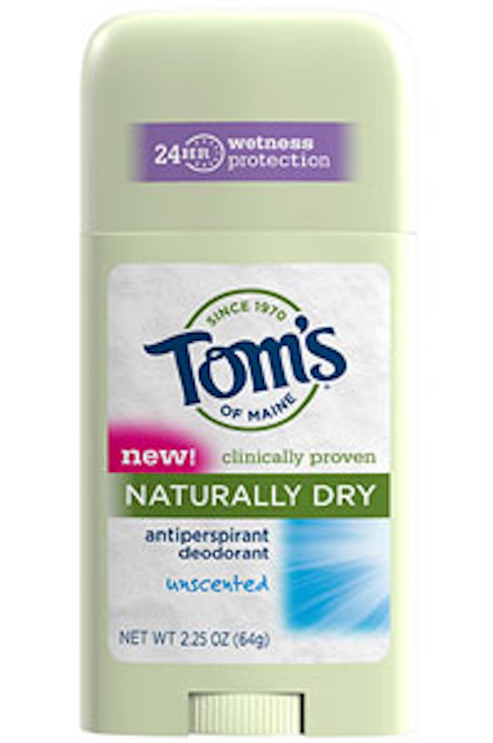 Tom's of Maine Unscented Naturally Dry Antiperspirant