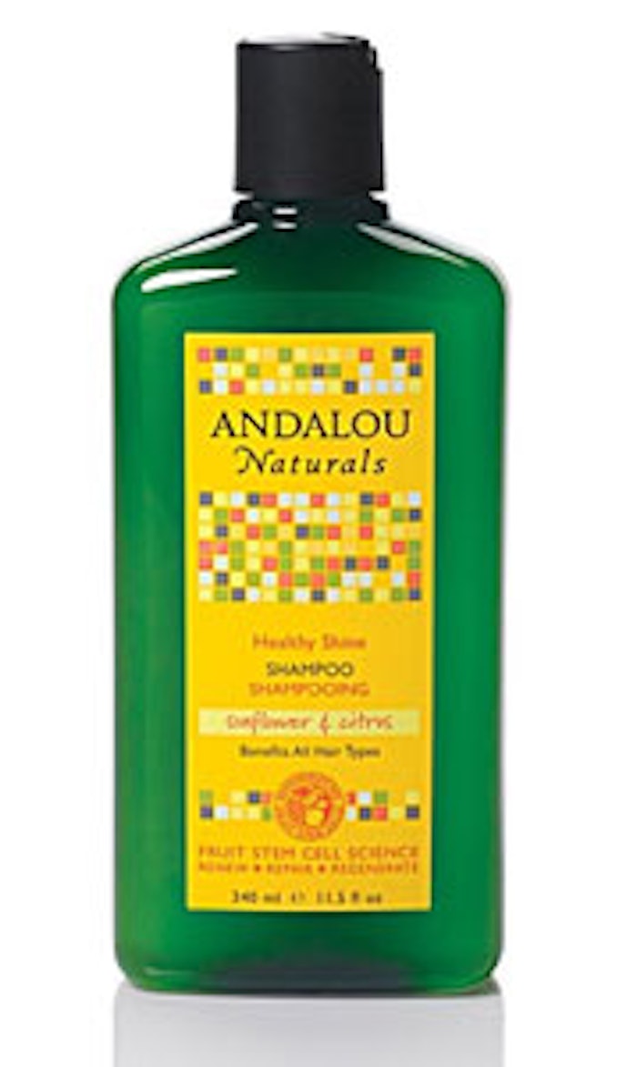 Andalou Naturals Healthy Shine Sunflower & Citrus Shampoo