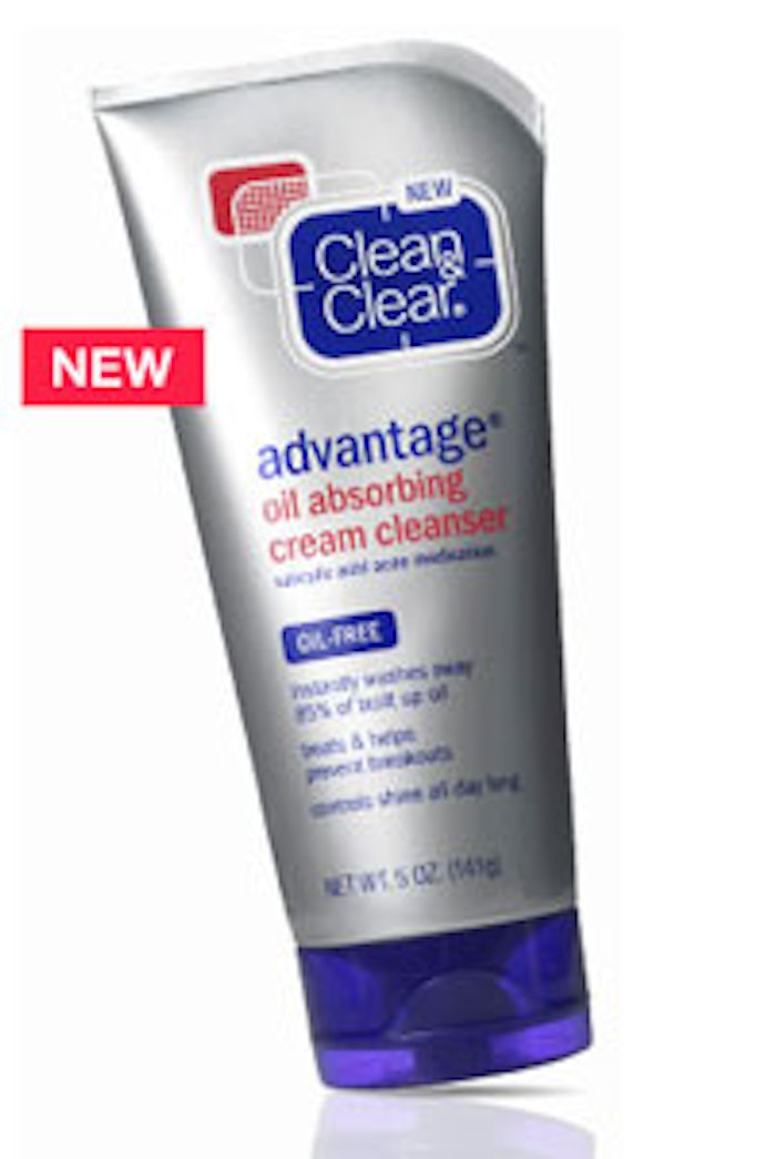 Clean & Clear Advantage Oil Absorbing Cream Cleanser