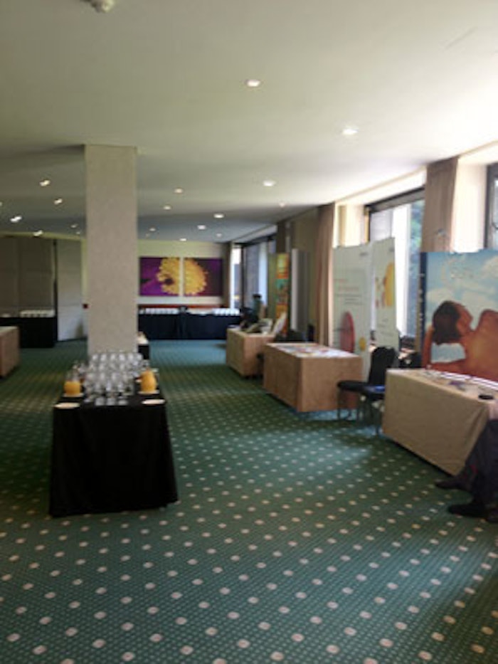 The poster exhibition at the Sun Protection Conference 2013