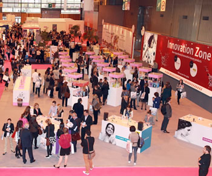 The Innovation Zone at in-cosmetics 2013 in Paris.