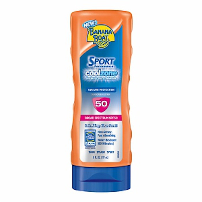 Banana Boat Sport Performance Coolzone Sunscreen Lotion SPF 50