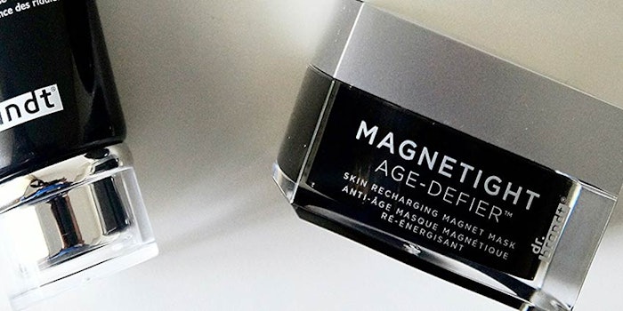 Dr. Brandt is just one of the brands offering a magnetic facial mask product.