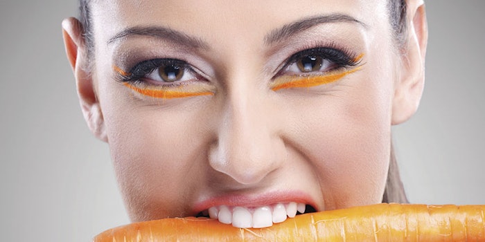 WomanCarrotinmouthOrangeMakeup850x425
