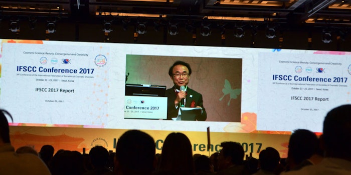 Newly appointed IFSCC President, Peter Kang