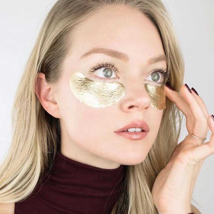 undskyldning Infrarød belønning Wander Beauty's Baggage Claim Gold Eye Masks | Cosmetics & Toiletries
