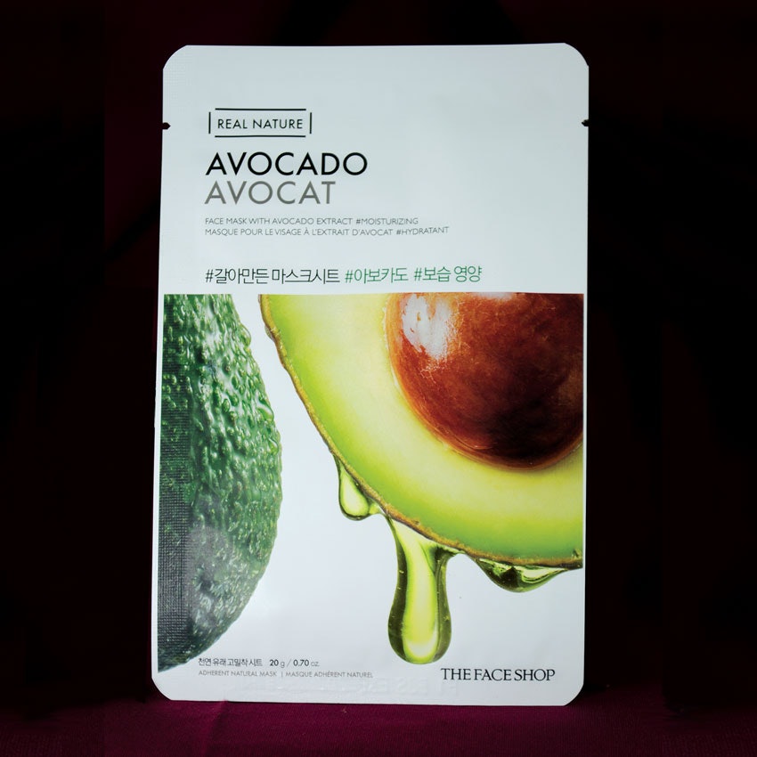 Read the Label: Real Nature Avocado Sheet Mask by TheFaceShop | Cosmetics &  Toiletries