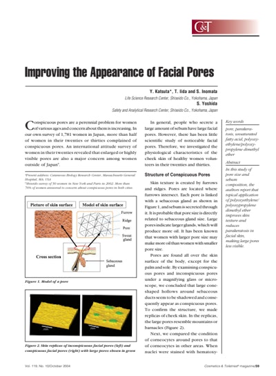 Article Download: Improving the Appearance of Facial Pores