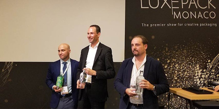 From left: representatives of the winning nominees, Eastman, Edelmann Group and Estal.