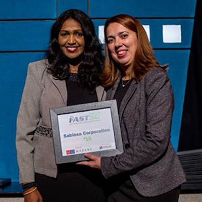 Inaugurated in 2008, the Fast 50 awards evaluated companies based on their dollar growth and percentage of growth over a three year period. Companies honored ranged from startups to multinationals and came from industries ranging from health care to renewable energy, construction to technology.