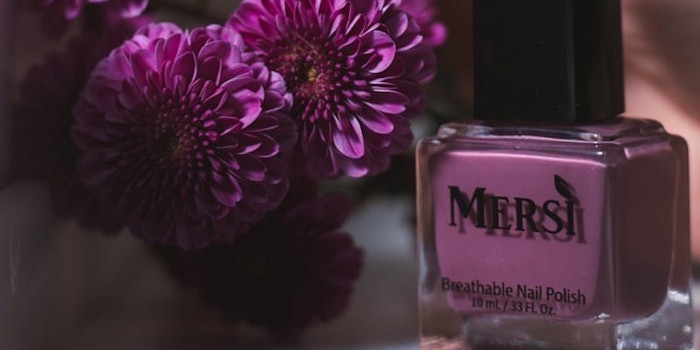 Mersi Cosmetics has over 20 vegan nail polishes