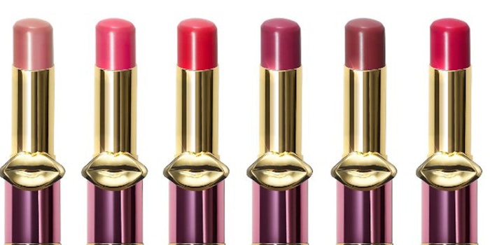 The Lip Fetish Divinyl Lip Shine comes in six high-gloss saturated shades