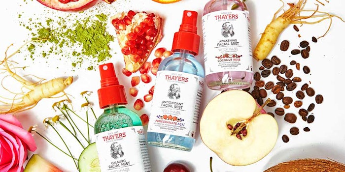 The facial mists are formulated with a unique set of natural botanicals