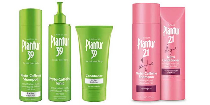 Plantur 21 is focused on hair care for consumers with long tresses and Plantur 39 promotes hair growth for mature consumers.