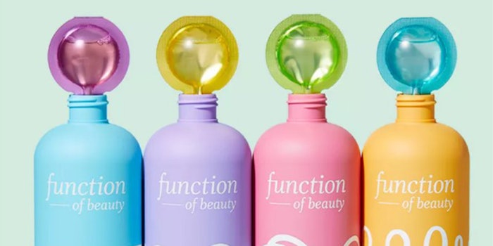 Each product collection comes with three booster pods that can be mixed into the products.