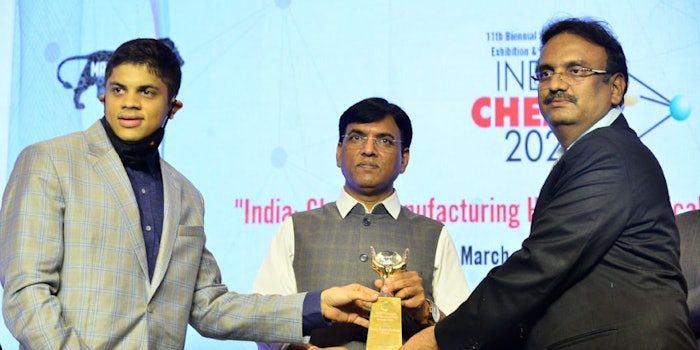 The award recognizes the novelty of converting a chemical process to a biotransformational one, at half the temperature and without solvent—cost effectively.