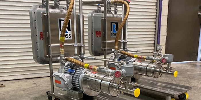 ROSS has manufactuered Inline High Shear Mixers for dispersion, emulsification and homogenization.