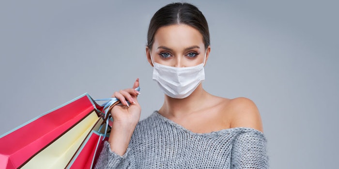 WomanBeautyShopperCOVIDFaceMask_850x425