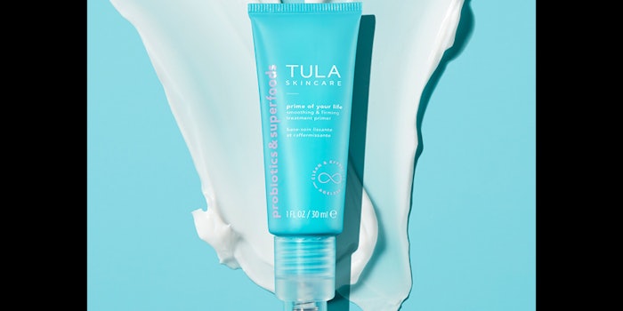 The treatment primer is 100% cruelty-free and can be worn with or without makeup.