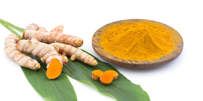 Previous studies have shown that curcumin can decrease sunlight-induced inflammation, damage to human skin cells and the expression of sun-induced collagen destroying matrix metalloproteinases (MMPs).