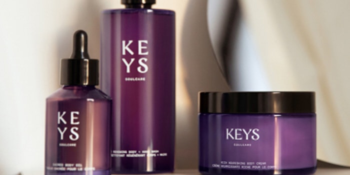 Keys Soulcare new Body Care offerings will begin launching in June 2021.