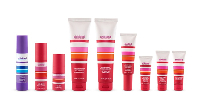 Shielded Beauty's collection includes cleansers, lotions, serums and moisturizers.