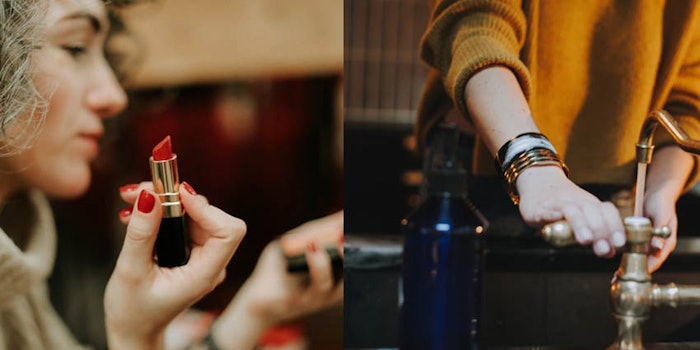 A tale of two sales trends: lipstick and hand soap have recently seen their fortunes reverse somewhat.