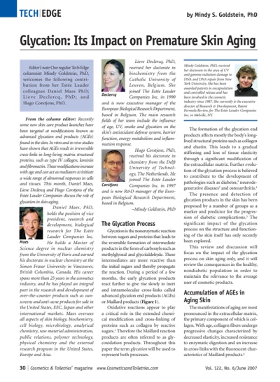 Article Download: Glycation and Its Impact on Premature Skin Aging