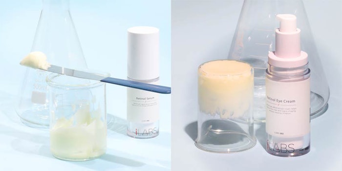 iLabs' Retinol Serum and Retinol Eye Cream offer anti-aging without irritation.