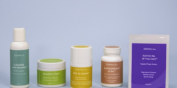 Dermala Microbiome Reverse Aging Patent