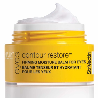 Contour Restore Firming Moisture Balm for Eyes is formulated with peptides, niacin, NIA-114, sodium PCA and sodium hyaluronate.