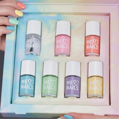The limited-edition nail polish hues cost $13 each or together as a set with a top coat for $66.