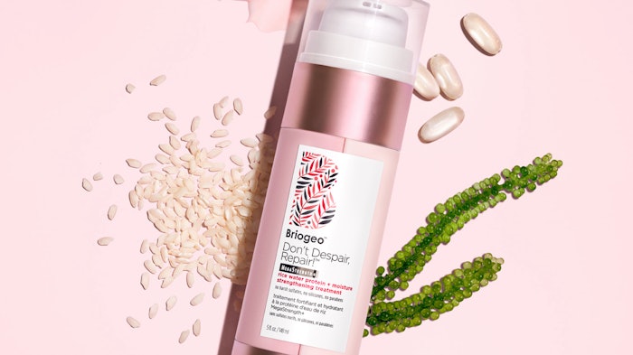 Briogeo has turned to rice water protein for its latest launch.