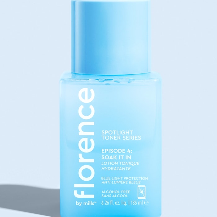 Episode 4: Soak it in Blue Light Protection Toner is formulated with jojoba, baobab, watermelon seed oils and plankton extract to rejuvenate and replenish skin.