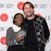 MAC’s SVP of Global Marketing, Aïda Moudachirou-Rébois and Diederik Koenders of MAC accept the Social Superstar award.