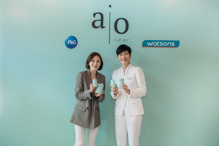 Yvette Fan, vice president and managing director Procter & Gamble, Hong Kong and Malina Ngai, CEO of A.S. Watson (Asia & Europe) and group chief operating officer.