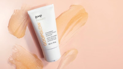 GoopGlow Cloudberry Exfoliating Jelly Cleanser is gentle enough for daily use, even in a routine with AHA, BHA or vitamin C.