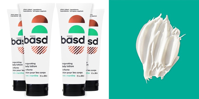 Basd Invigorating Mint Body Lotion