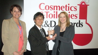 2012 C&T R&D Awards winner for finished formula: Kao Brands Co., for its John Freida Frizz Ease 3-Day Straight Semi-Permanent Styling Spray