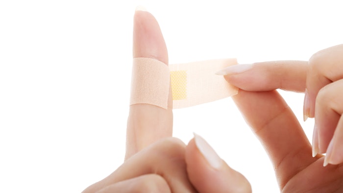 The device aims to equip astronauts, isolated from medical care, with a means to bandage wounds using the astronauts' own skin cells.