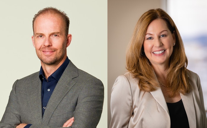 Dominic Pratt and Karen Frank.