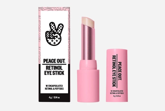Peace Out Skincare will be available on Amazon.