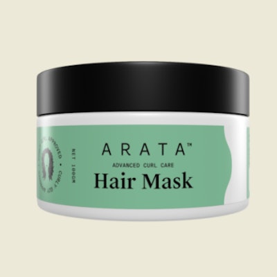 Arata Advanced Curl Care Hair Mask-Rs 599 is a deep conditioning mask that penetrates curls and nourishes them from root to tip.