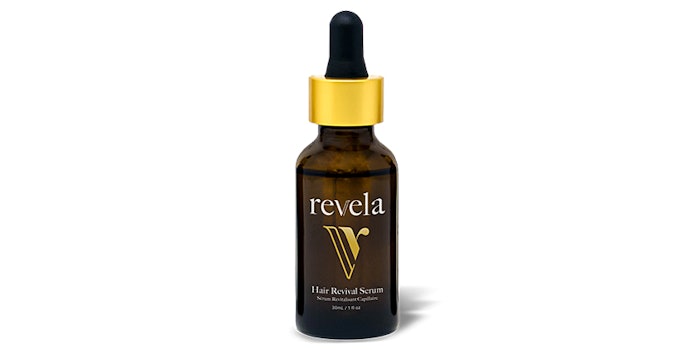 The product reportedly targets the dermal papilla in hair follicles to boost daily growth by 50% and supports hair and follicle health.