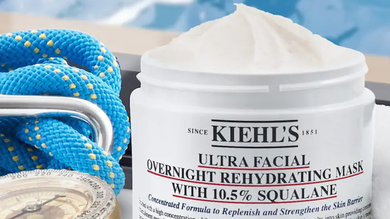 Kiehl's Relieves Skin with 10.5% Squalane in Overnight Hydrating Kiehl's Relieves Skin with 10.5% Squalane in Overnight Hydrating
