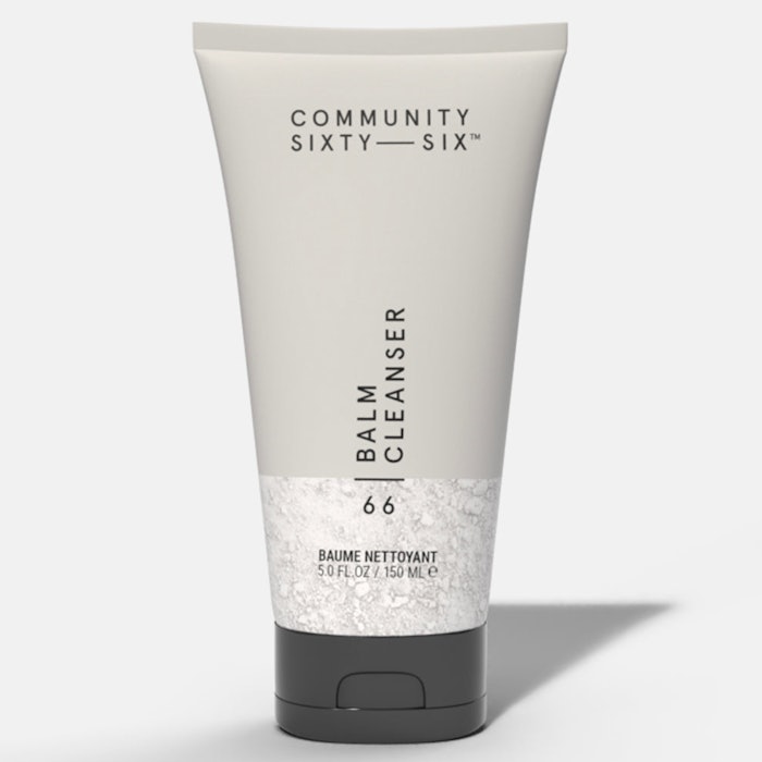 Community Sixty-Six Balm Cleanser is formulated with sweet almond oil, colloidal oatmeal and kaolin clay to cleanse and smooth skin.