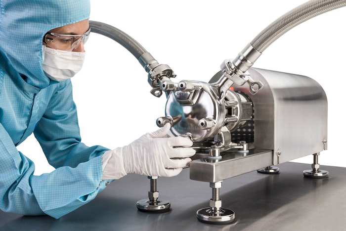 The MasoSine Certa Plus is a process pump for the cosmetic and personal care industries for gentle product handling.